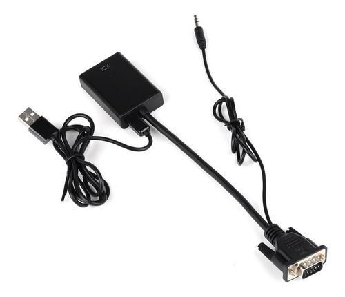 Imagen 3 de 9 de Adaptador Convertidor Vga A Hdmi