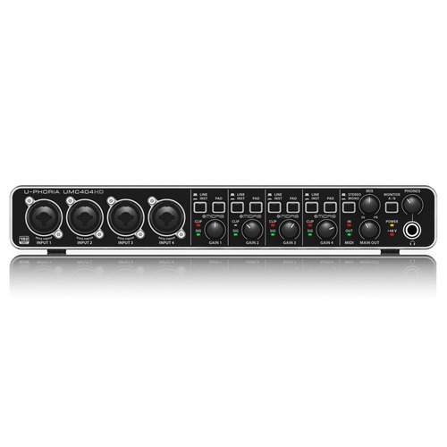 Imagen 2 de 7 de Placa De Audio Usb Behringer Umc404hd