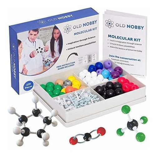 Juego De Ingenio Old Nobby Kit De Modelo De Química Orgáni