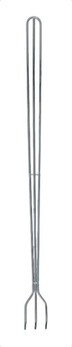 Garfo De Metal 3 Pontas Para Churrasco 50 Cm