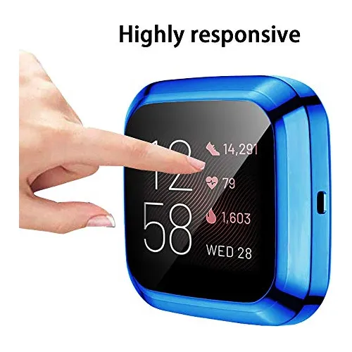 Funda Protectora De Pantalla Compatible Con Fitbit Versa 2 [