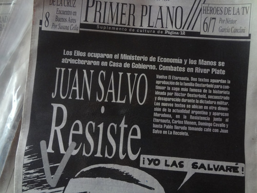 Primer Plano 1995 El Eternauta Garcia Canclini Sor Juana 