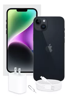 Apple iPhone 14 Plus 128 Gb Esim Negro Con Caja Original Batería 100%