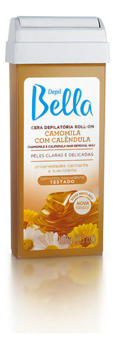 3 Refil Cera Depilatória Camomila Calêndula 100g Depil Bella