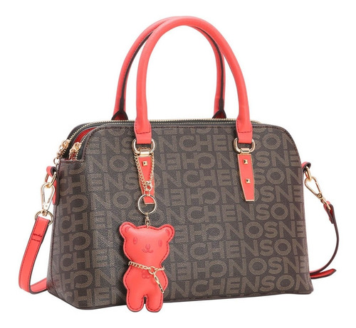 Bolsa Chenson Feminina Tote Monograma Fun 3483343 Marrom