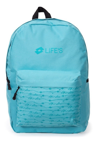 Mochila Lotto Life Back Turquesa