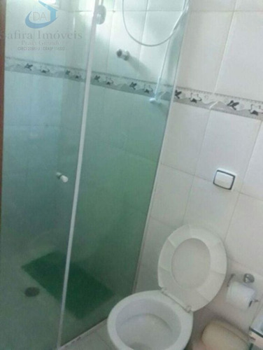 Imagem 3 de 13 de Casa Geminada, Na Guilhermina, Apenas 450 Metros Da Praia E 300 Metros Da Presidente Kennedy . Excel - Si1220