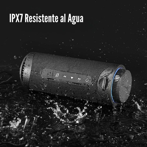 Parlante Tronsmart T7 30w Bluetooth Ipx7 Waterproof - Negro