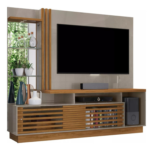 Modular Rack Panel Living Tv - Hasta 60 - 200x179x046 - Plus