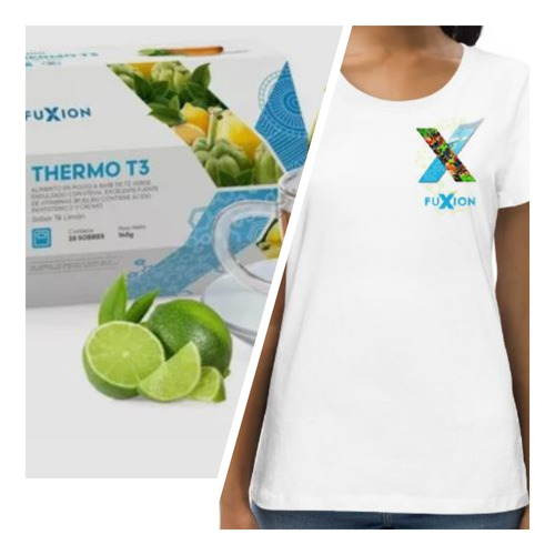 Thermo Te Quema Grasa + Camiseta G - Unidad a $4482