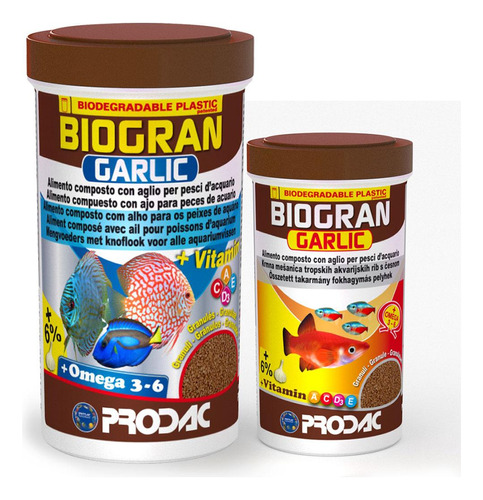 Racao Prodac Garlic Biogran 120g