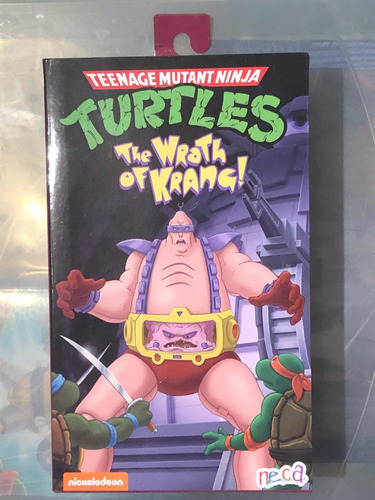 Krang Tmnt Neca Figura De Krang Cartoon Tortugas Ninja Neca (Usado)