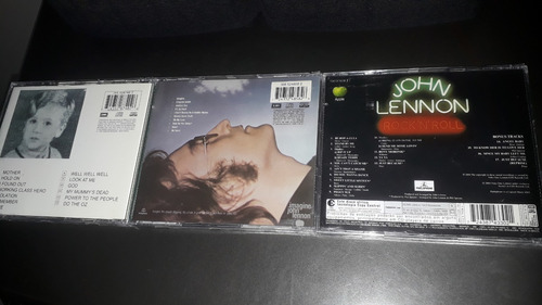 3 Cd's John Lennon Coleção Digitally Remastered And Remixed (Usado)