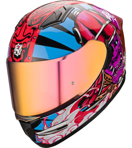 Hax Helmets. Casco Certificado Dot + Ece. Obsidian Samurai