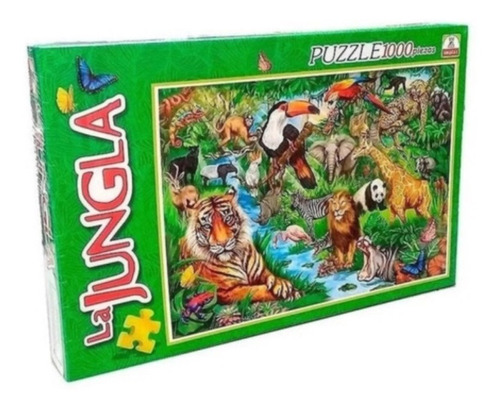 Puzzle 1000 Piezas La Jungla Implas Rompecabezas La Plata 