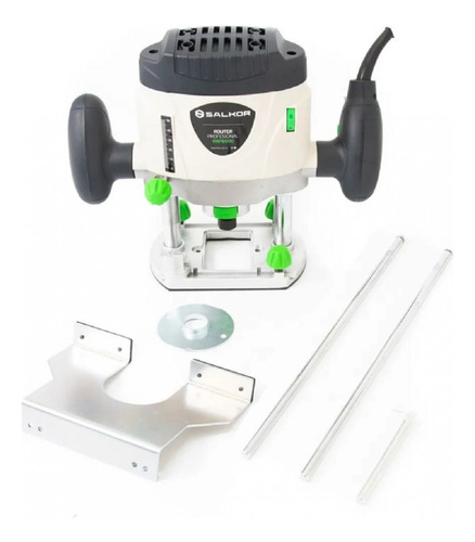 Imagen 2 de 7 de Fresadora Router Profesional 1/4 Tupi 1200w Salkor