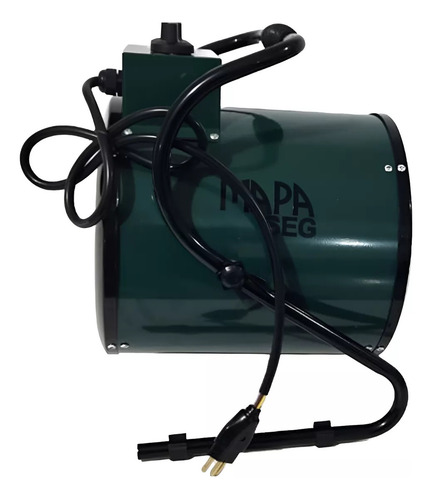 Aquecedor Industrial Para Granjas E Criadouros 5000w HC240822 Cor Verde 220v