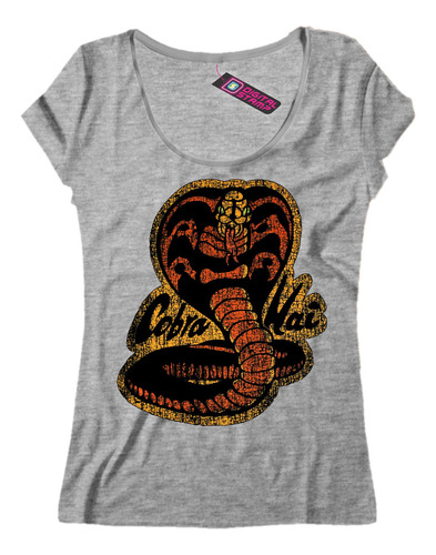 Remera Mujer The Karate Kid Cobra Kai Pelicula P24 Dtg