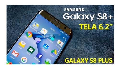 Imagem 2 de 4 de Pelicula Hprime Samsung Galaxy S8 Plus Tela 6.2 Blindada