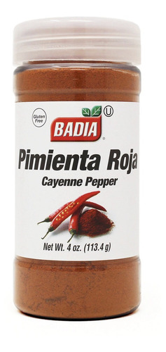 Pimienta Roja Cayena 113,4gr - Cayenne Pepper Badia