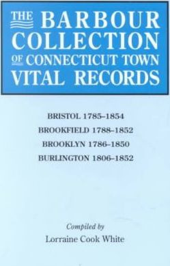Libro The Barbour Collection Of Connecticut Town Vital Re...