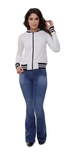 Blusa college best sale feminina