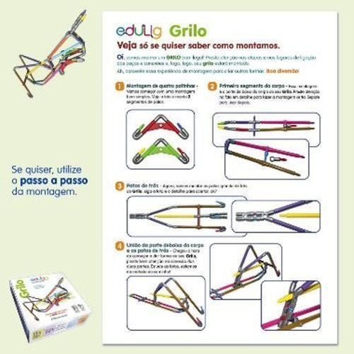 Imagem 5 de 5 de Brinquedo Edulig Grilo