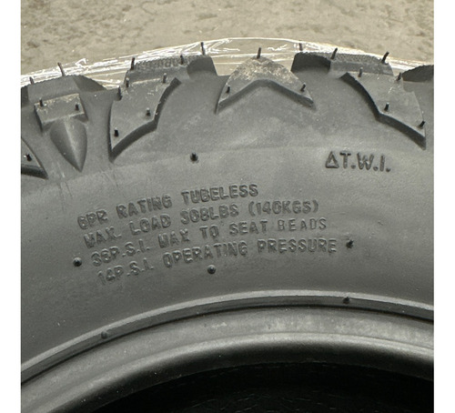 2 Llantas 25x10-12 Jk600 6 Capas No Usa Camara Cuatrimoto