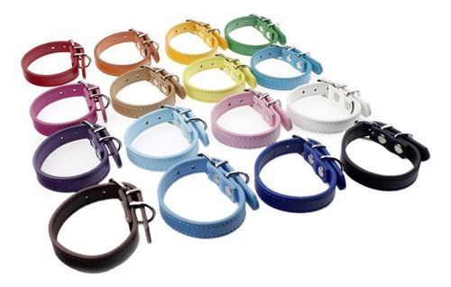 Juego De Collares Para Mascotas De 12 O 16 Collares De Ident