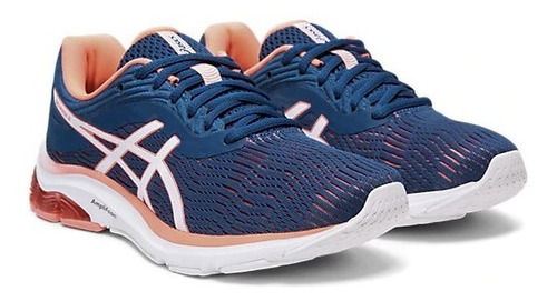 Zapatilla Asics Gel Pulse 11 Running Mujer Azul Coral