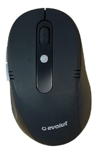 Mouse Evolut Óptico Wireless Eo-462w 1600 Dpi Preto