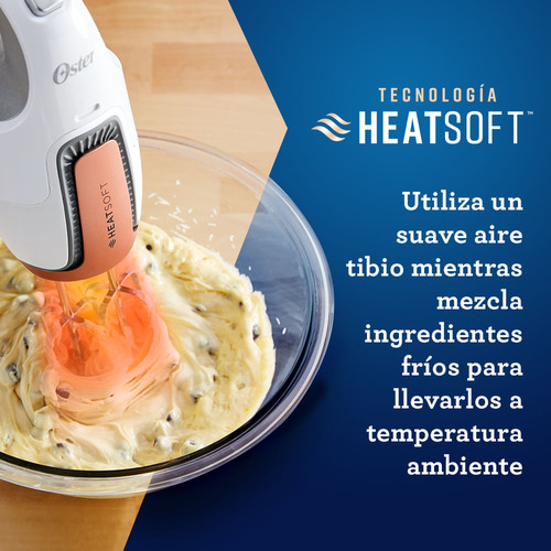 Batidora De Mano Oster® Tecnología Heatsoft Fpsthmamr
