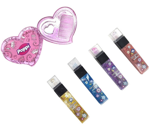 Imagen 3 de 5 de Mi Juego De Maquillaje Set De Belleza Cabellos Fashion Nenas
