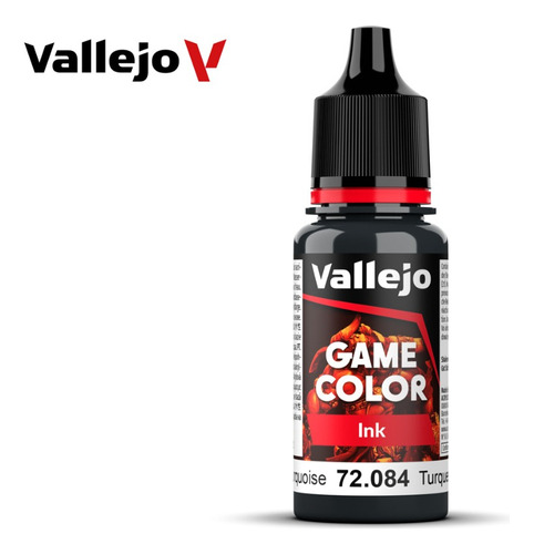 Tinta Ink Dark Turquoise 72084 Game Color Vallejo Modelismo 