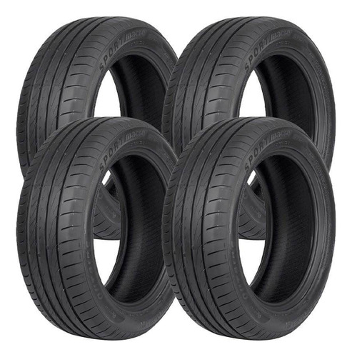 Jogo 4 Pneus Speedmax Aro 18 Spm302 225/50r18 95v Run Flat