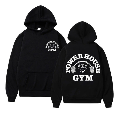 Sudaderas Con Capucha Powerhouse Gym Geek Con Estampado De F