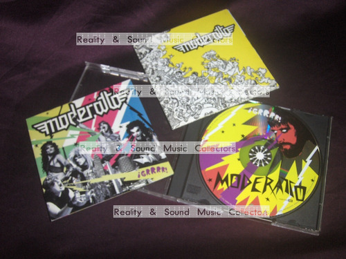 Moderatto Grrrr! Cd Emi Mex 2005 Con Poster (Usado)