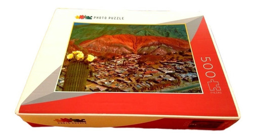 Puzzle Rompecabezas 500 Piezas Paisajes Cerro Siete Colores