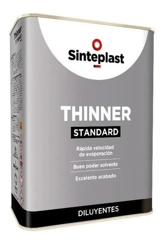 Thinner Standard Sinteplast X 4 Lts - Kromacolor