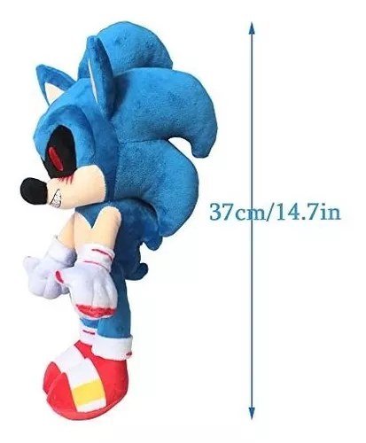  Sonic Exe Plush - 14.6in Evil Sonic Stuffed Toy for