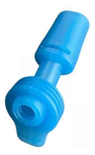 4 Válvula De Mordida Botella De Agua De Repuesto Azul