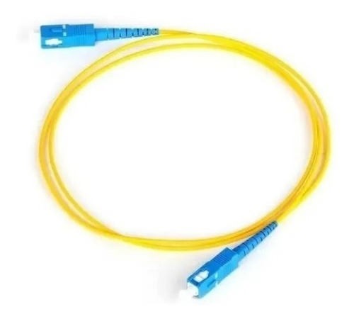 Patch Cord De Fibra Sm Sc-upc Sx 3 Metros Router Cnt Netlife