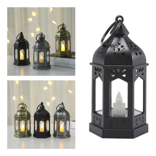 Luz De Vela De Lámpara De Viento De Linterna De Vela