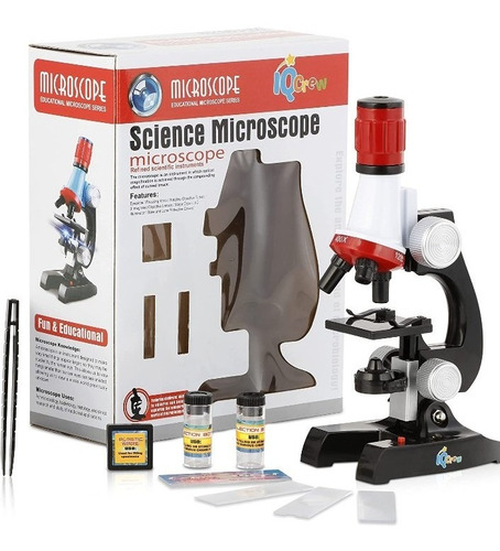 Kit De Ciencia Infantil Microscopio Regalo Ideal Niños Niñas