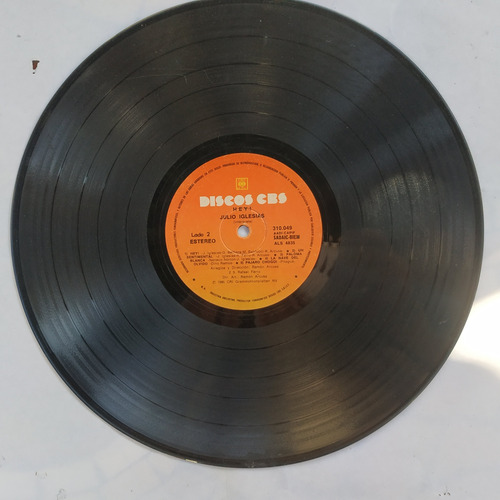 Música Disco Vinilo, Julio Iglesias Hey! 10 Temas