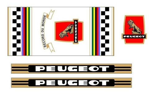 Adesivos Bicicleta Peugeot Px 10 - Frete Grátis Vtg81