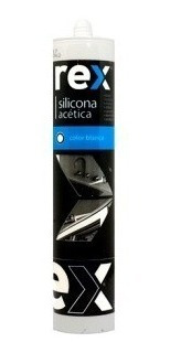 Rex Silicona Acética Colores Varios Cartucho 300 Ml