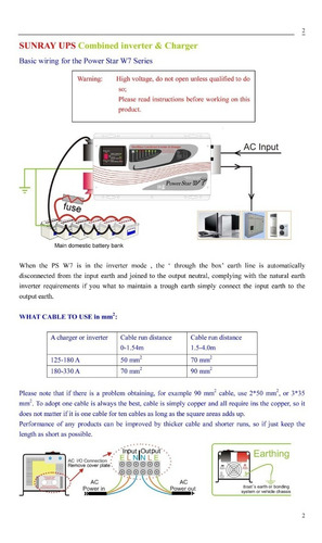 Inversor Cargador 1000watts 12vdc 120vac Onda Pura