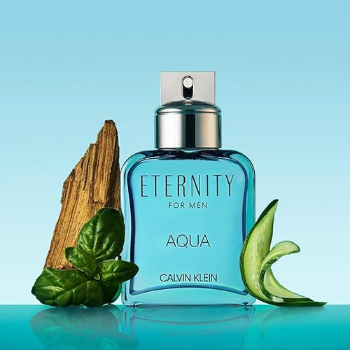 Eau De Toilette Aqua Eternity De Calvin Klein Para Hombre, 3