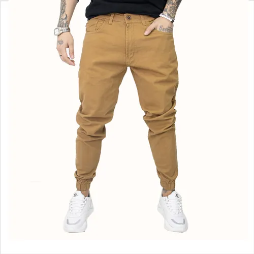 Pantalon Cargo Hombre Gabardina Jogger Cargo Mom Michigan